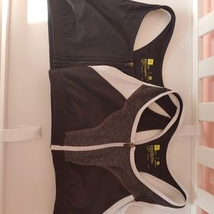 Pair of sports bras